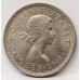 NEW ZEALAND 1965 . SIXPENCE . ERROR . BROKEN WING